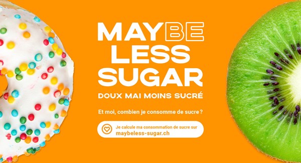 Diabète Valais / Diabetes Oberwallis starten eine Kampagne zur Sensibilisierung von übermässigen Zuckerkonsum